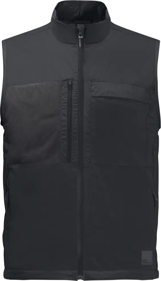 Jack Wolfskin Jack Wolfskin Men's Bike Commute Insulated Vest Phantom