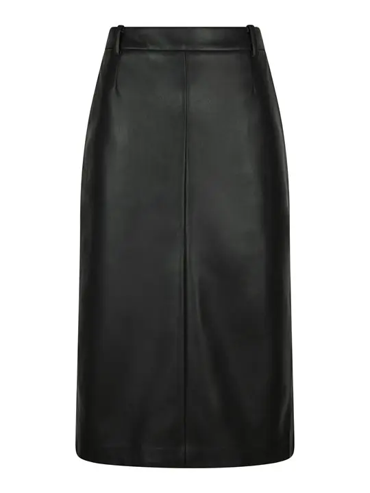 Neo Noir Neo Noir - Nettie Faux Leather Skirt - Black