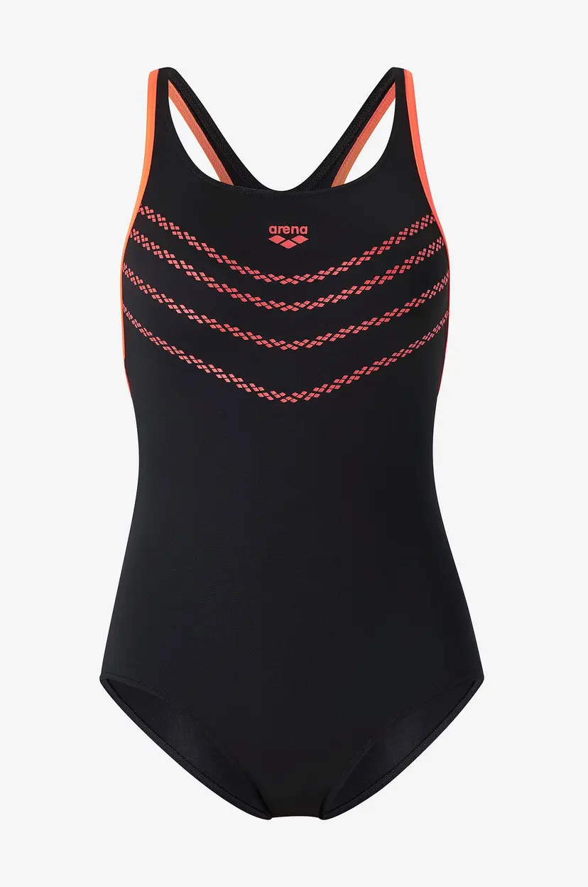 arena Badedrakt Women's Arena Losange V Swimsuit Swim PR - Svart