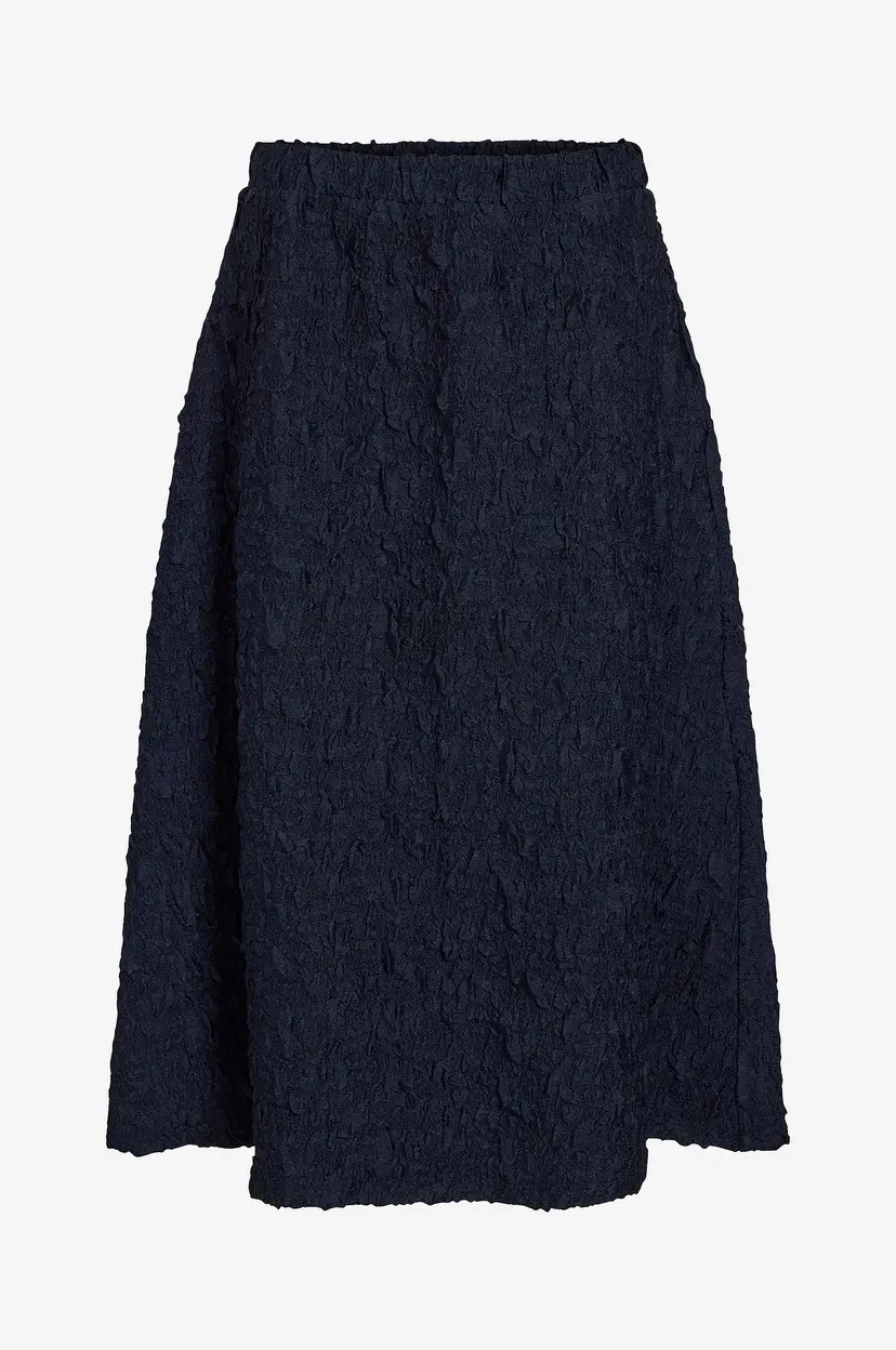 Vila Skjørt viSophia HW Volume Midi Skirt - Blå