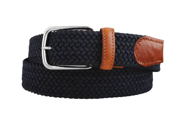BOSSWIK 6806/35 Belt, Navy ribbon