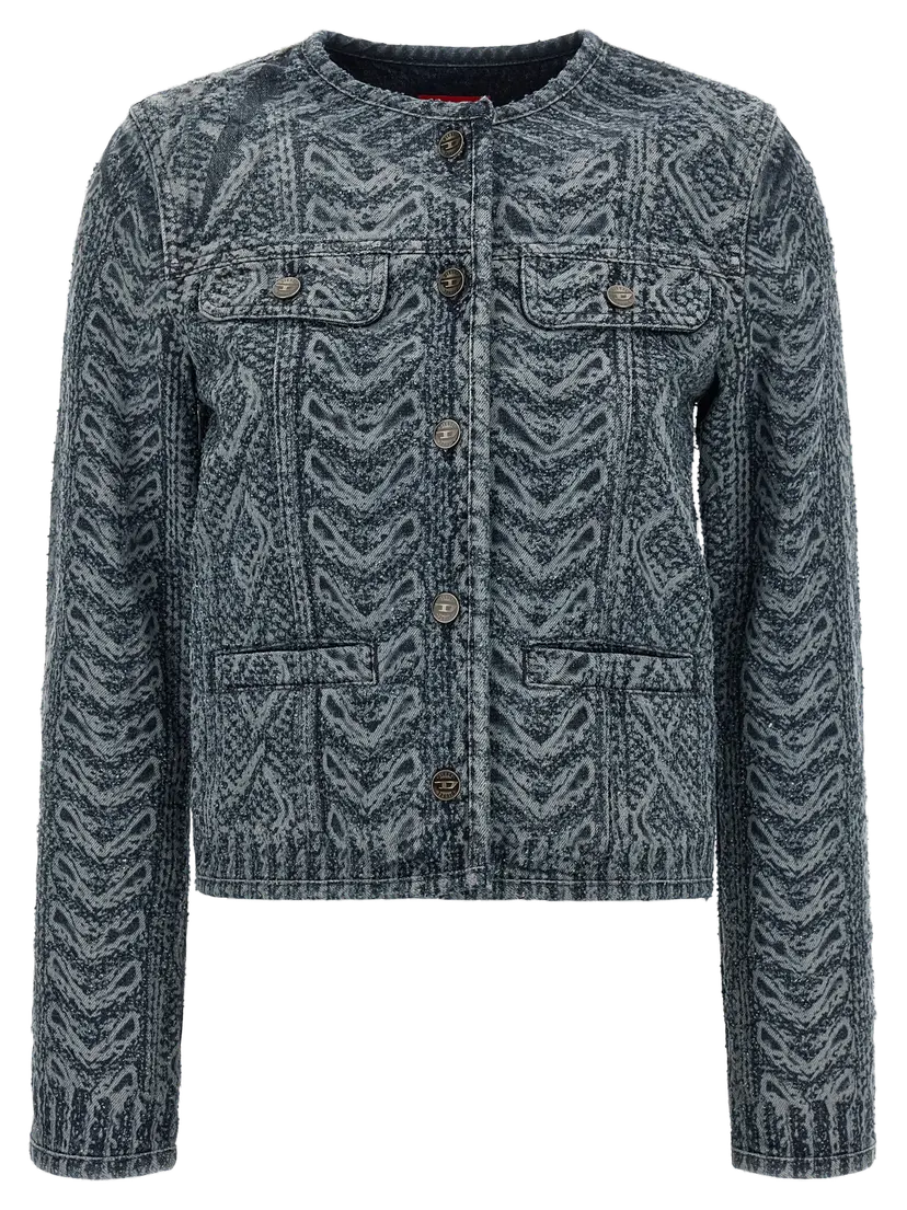 Diesel Diesel Denimjakker – Blå