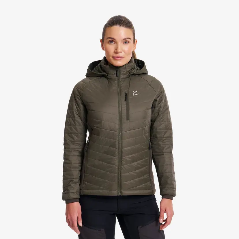 RevolutionRace Radical Insulate Jacket Dame Grape Leaf/Forest Night