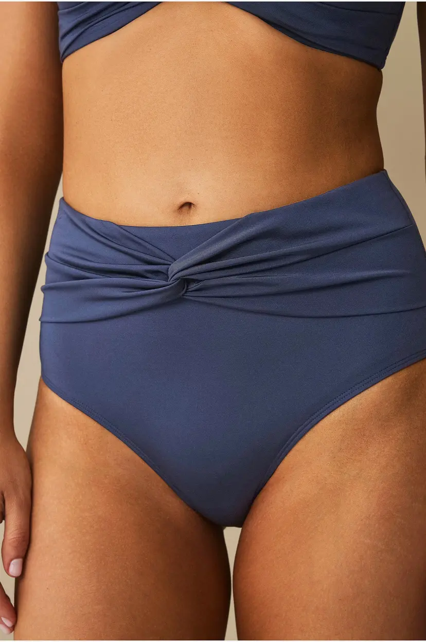 Ellos Collection Bikinitruser med knutedetalj - Blå
