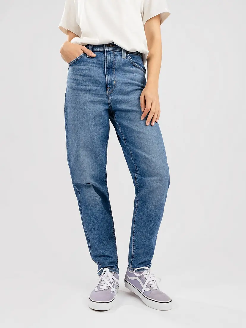 Levi's Levi's High Waisted Mom Jeans blå