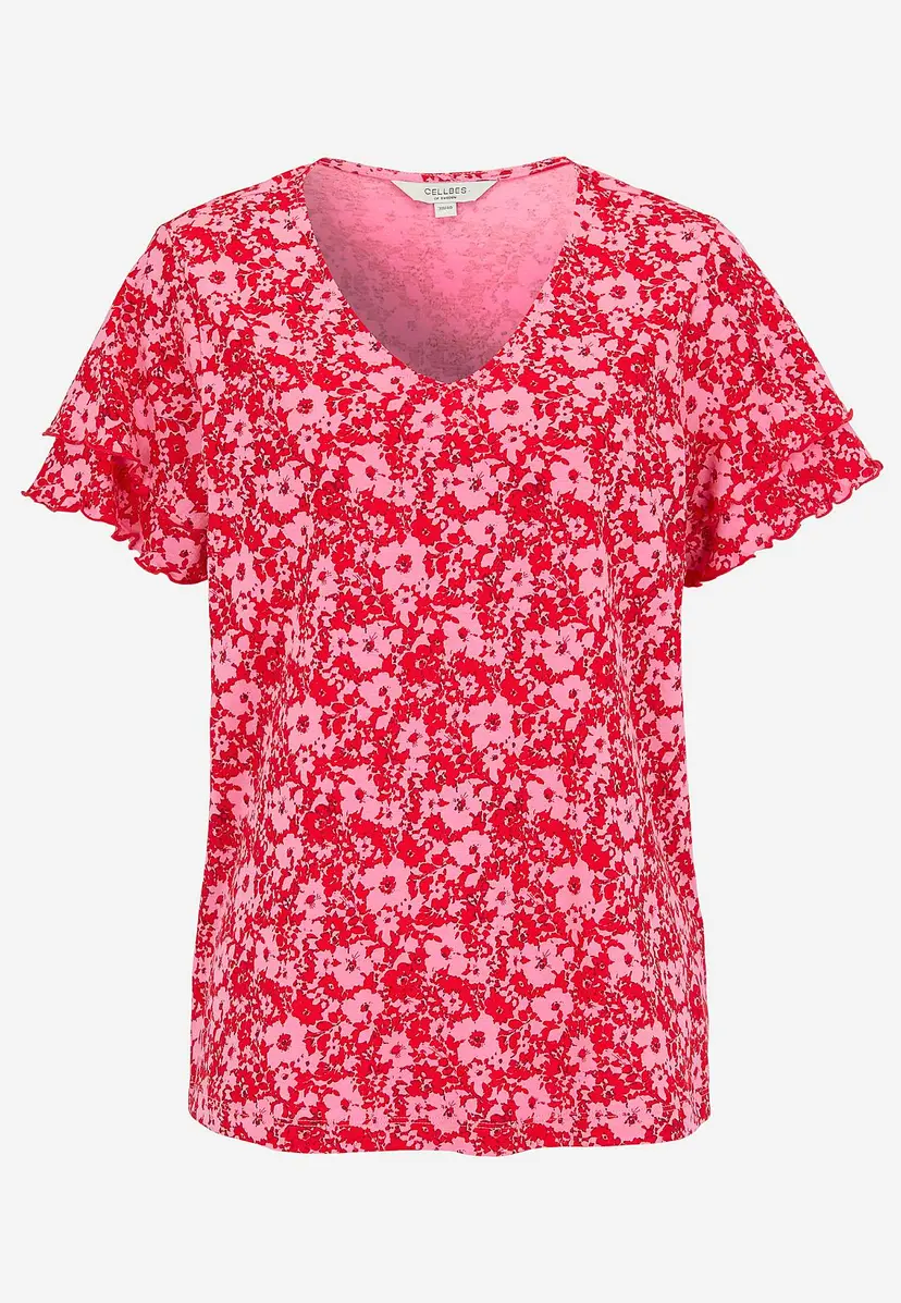 Cellbes of Sweden Mønstret jerseytopp