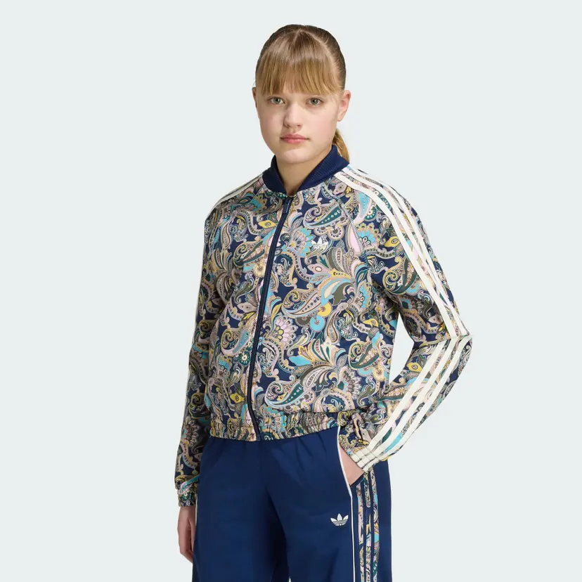 Adidas SST LOOSE CROPPED PAISLEY TRENINGSOVERDEL