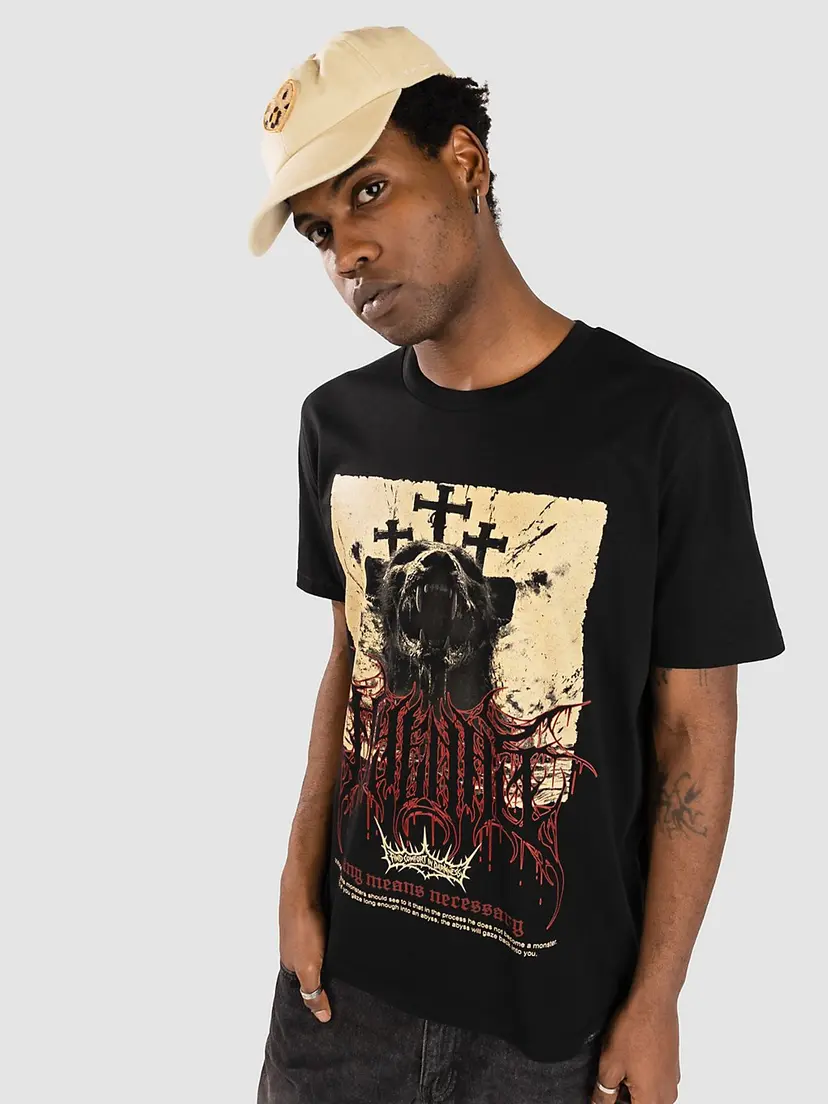 Any Means Necessary Any Means Necessary Abyss T-skjorte svart