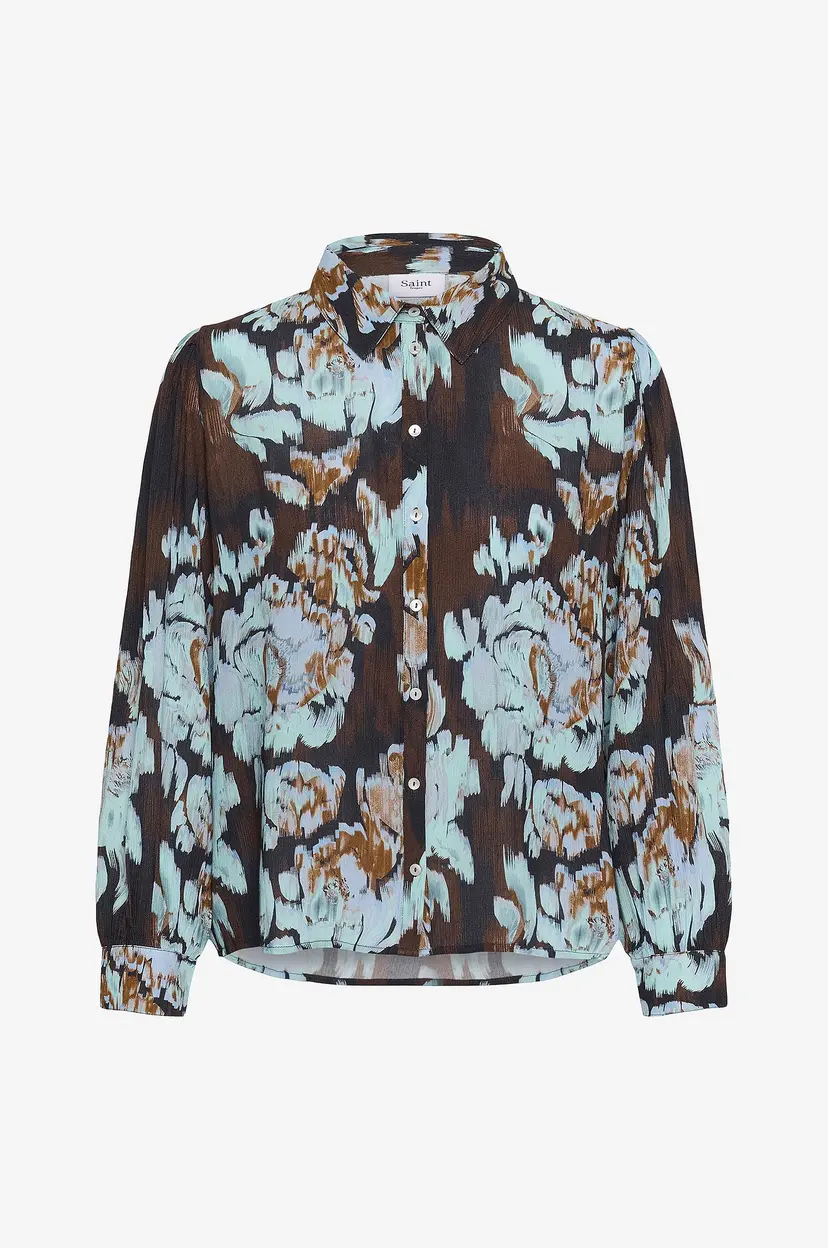 Saint Tropez Skjorte VegaSZ Shirt - Blå