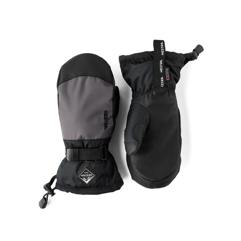 Hestra Vintervotter «Gauntlet CZone Jr» Graphite/Black