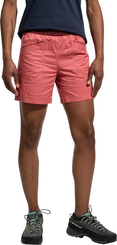 La Sportiva La Sportiva Women's Roots Shorts Rosebay/redwood