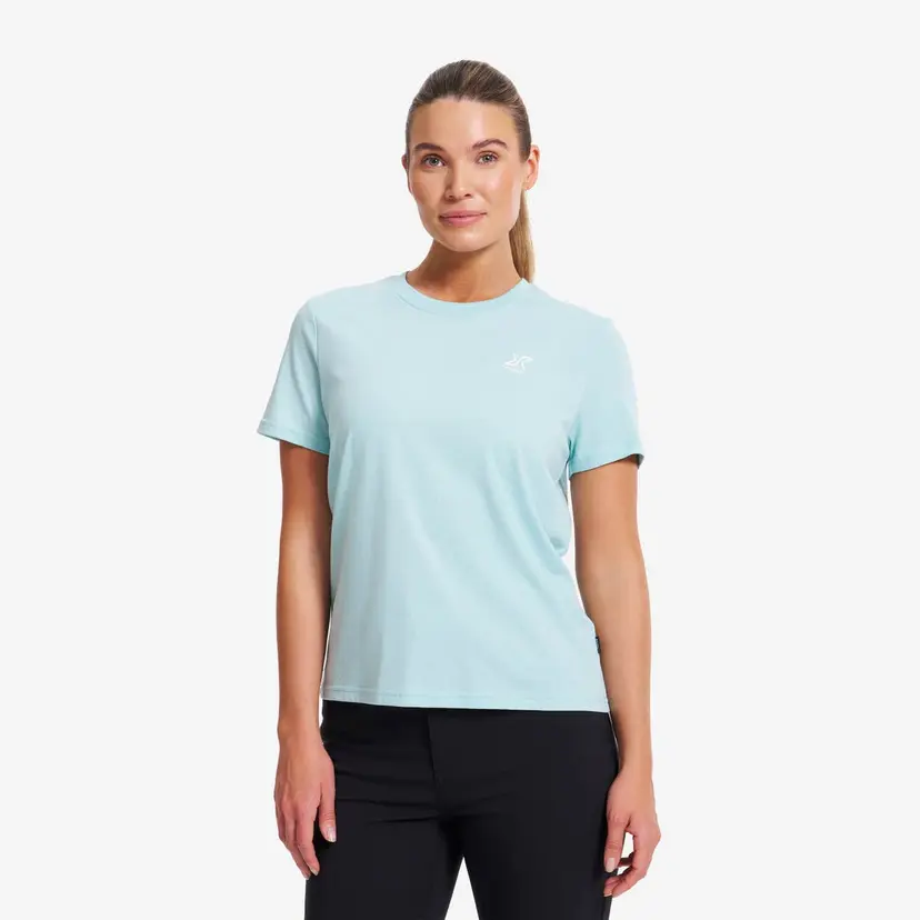 RevolutionRace Easy T-shirt Dame Pastel Turquoise