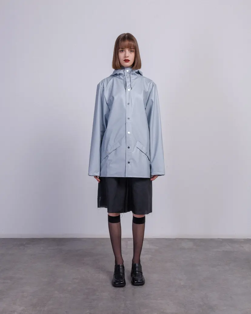 Rains Rains 12010 Blue Waterproof parka