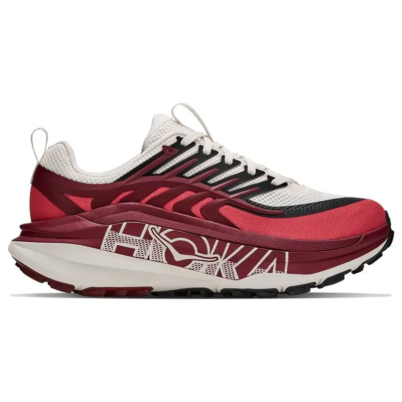 HOKA Hoka W Stinson 8 Alabaster/Varsity Burgundy