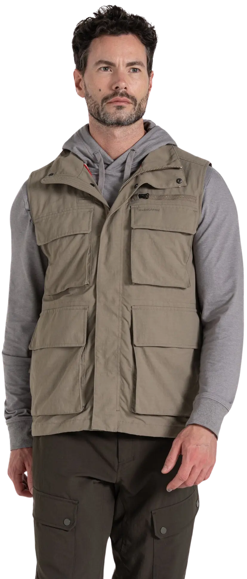 Craghoppers Craghoppers M's NosiLife Adventure Gilet IV Pebble