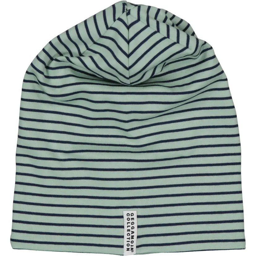Geggamoja Topline mössa Grön/Navy - S 2-4 år