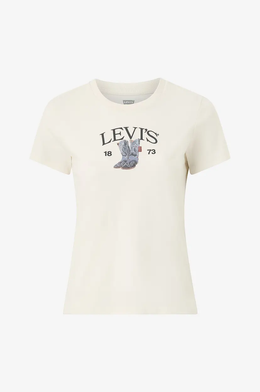Levi's T-skjorte The Perfect Tee - Hvit