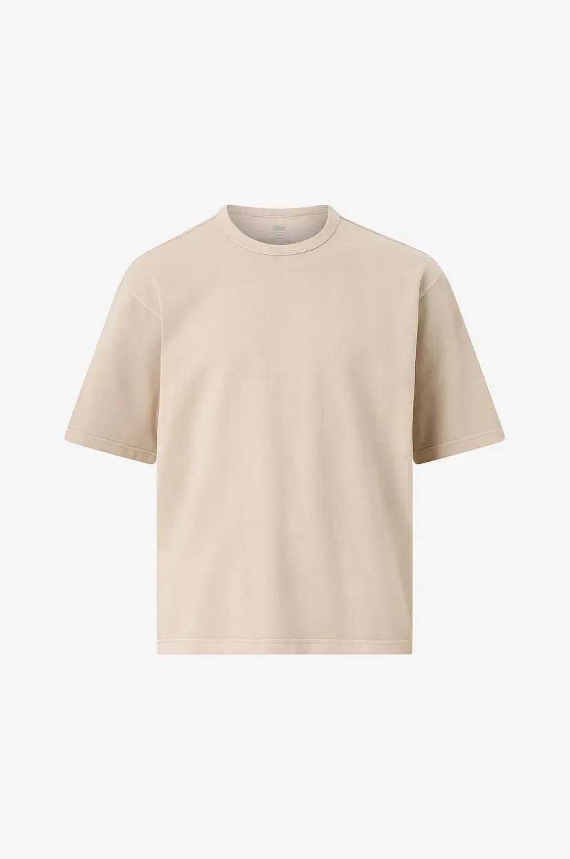 Levi's T-skjorte Heavyweight Loose Tee Garment - Beige