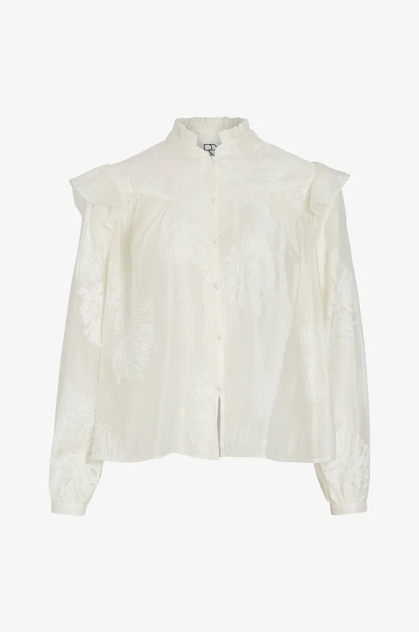 Rouge Edit Bluse rouVivia L/S - Hvit