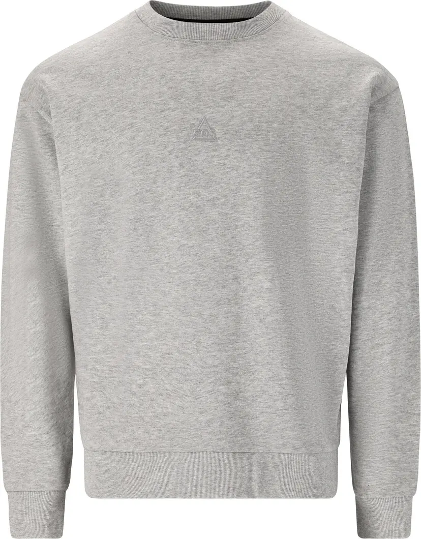 SOS SOS Bovec M Sweat Crew Neck Light Grey Melange