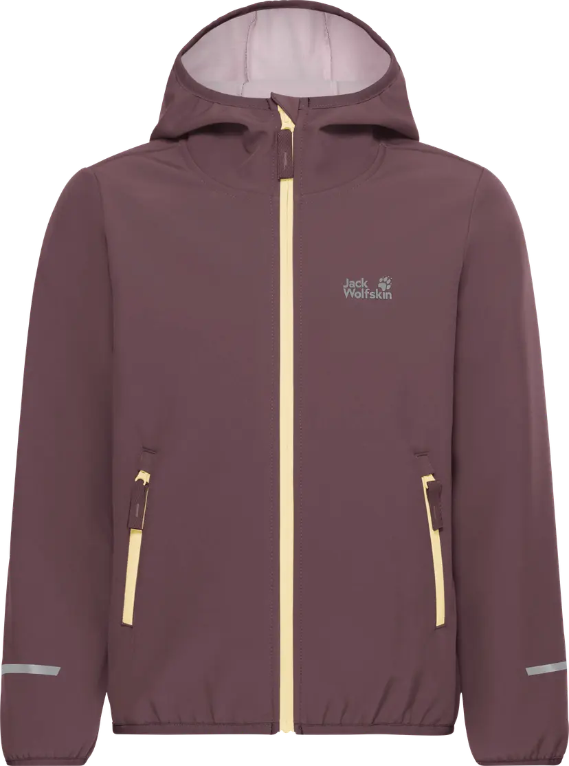 Jack Wolfskin Jack Wolfskin Kids Fourwinds Jacket Sheer Plum