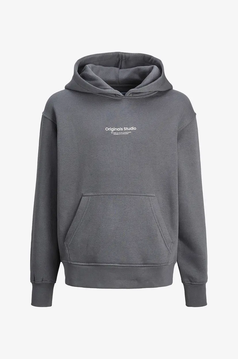 Jack & Jones Junior Hettegenser jorVesterbro Sweat Hood - Grå