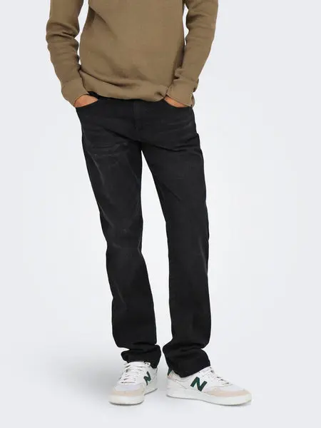 Only & Sons Onsweft Regular Black 8638 Mat Dnm Noos