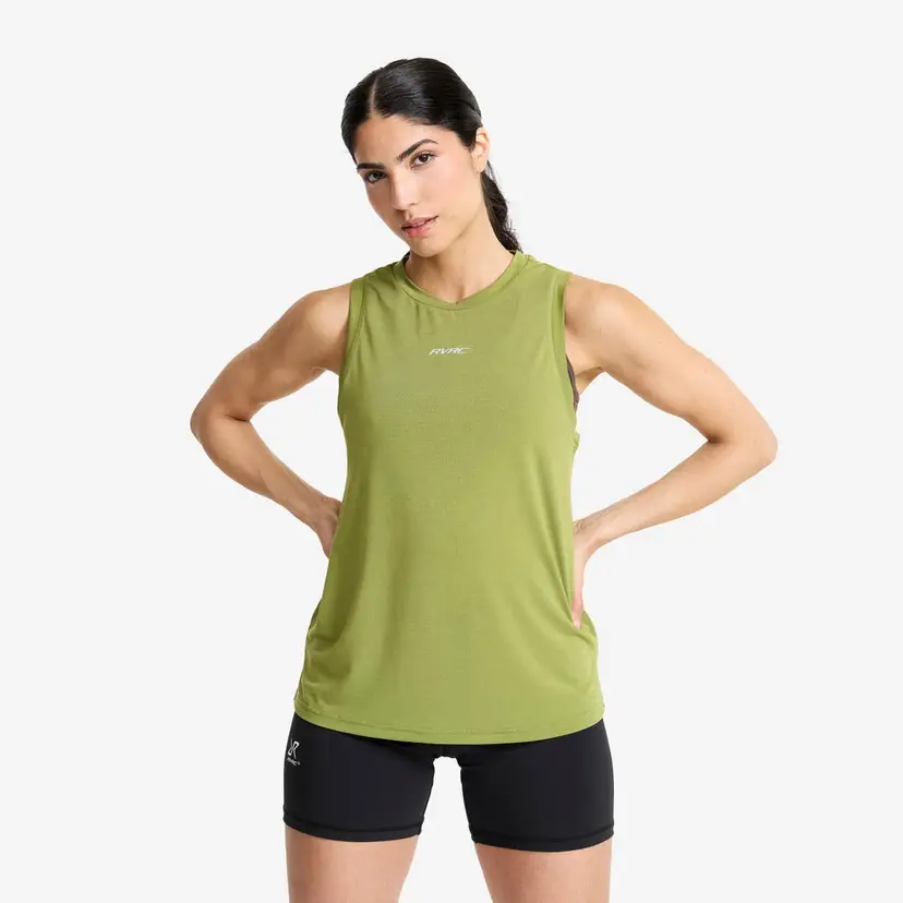 RevolutionRace Progress Active Soft Tank Top Dame Calliste Green