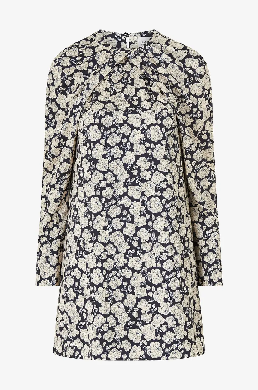 By Malina Kjole Evie Straight Fit Mini Dress - Rosa