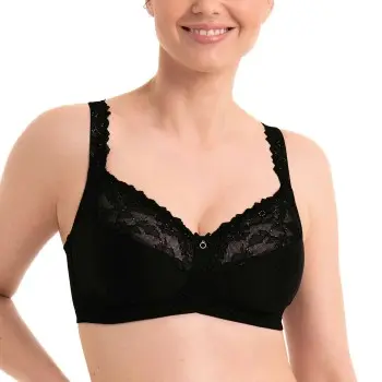 Rosa Faia Rosa Faia BH Eloise Soft Bra Svart nylon B 75 Dame