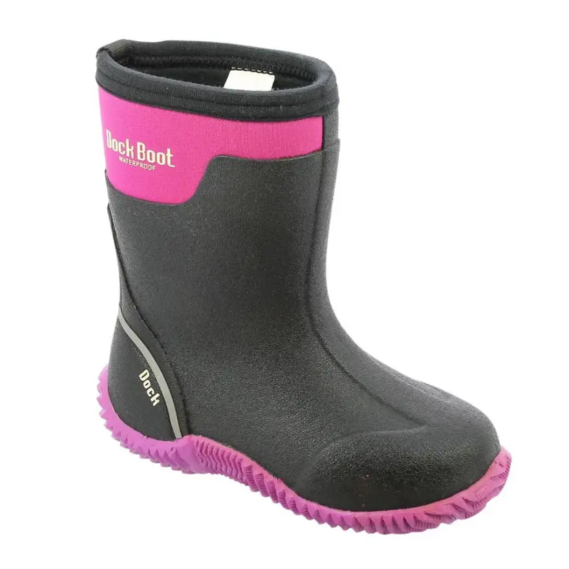 Dock Boot Dock Boot - Termostøvler Ada Sort og Fuxia