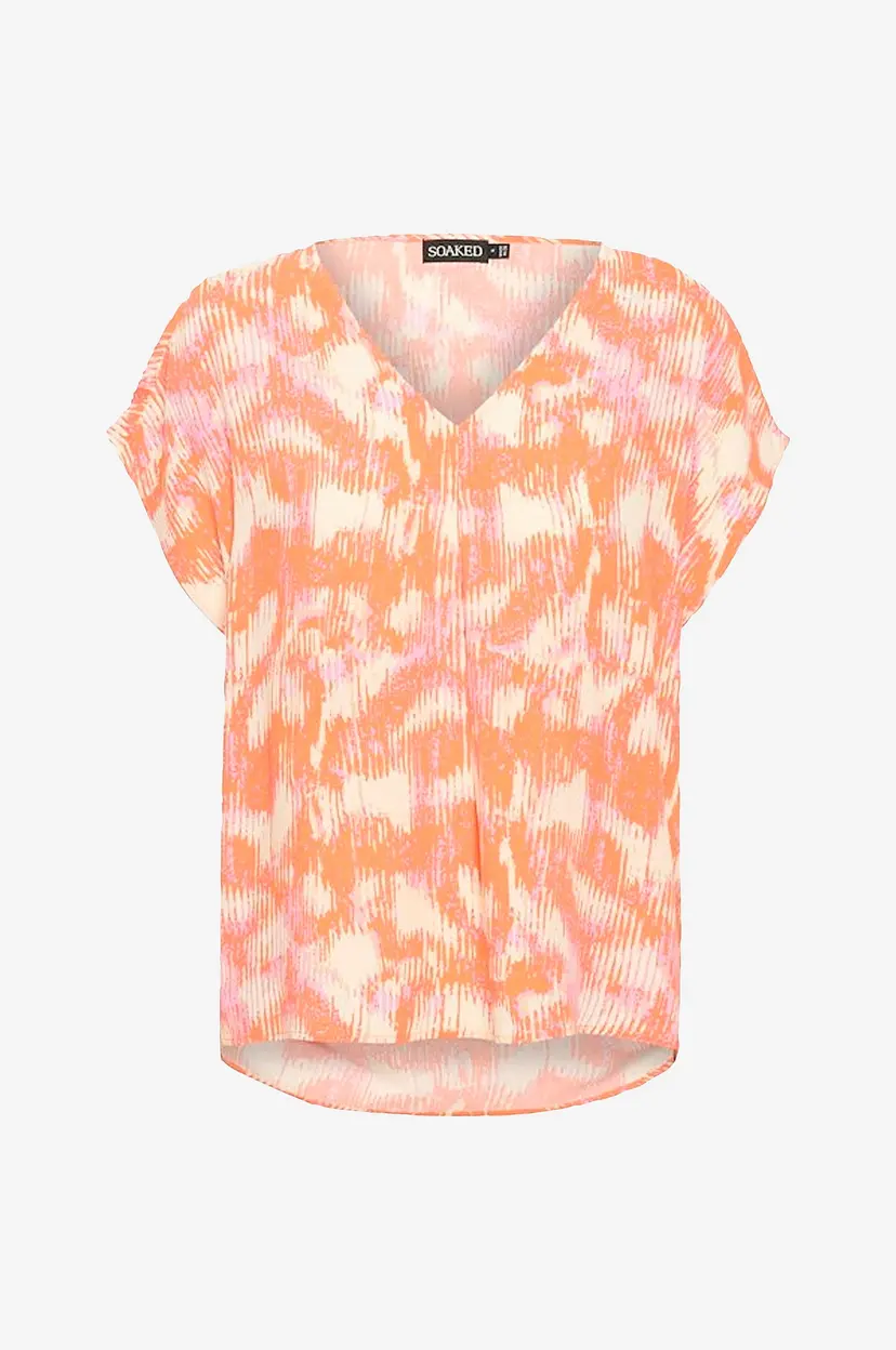 Soaked In Luxury Bluse slDusine Marija Top - Orange