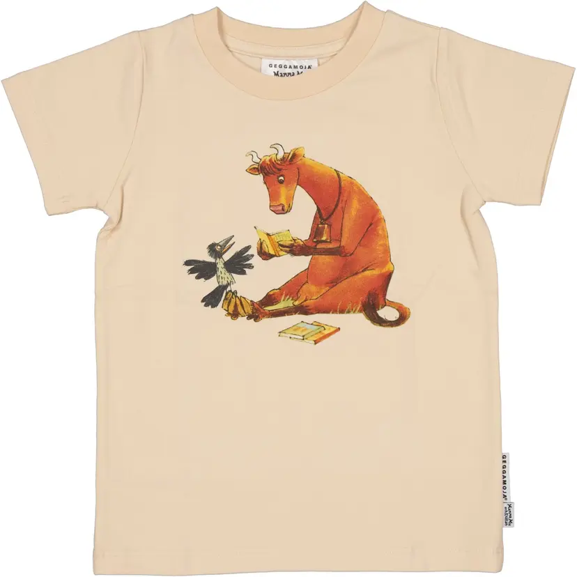 Geggamoja T-shirt Mamma Mu och Kråkan Beige - 122/128
