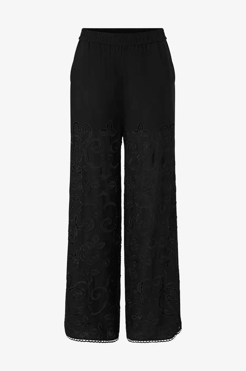 Second Female Bukse Vilma Trousers - Svart