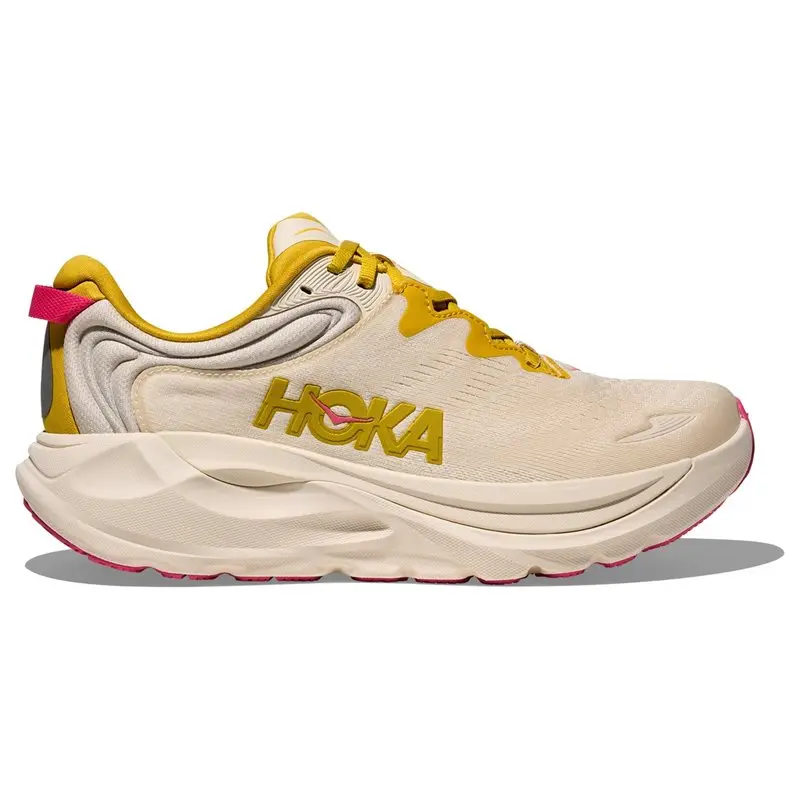 HOKA Hoka W Gaviota 6 Birch/Yellow Gold