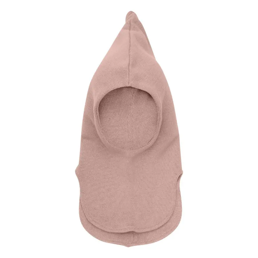 Huttelihut Huttelihut - Balaclava Strikket Ull/ Bomull Mahogany Rose
