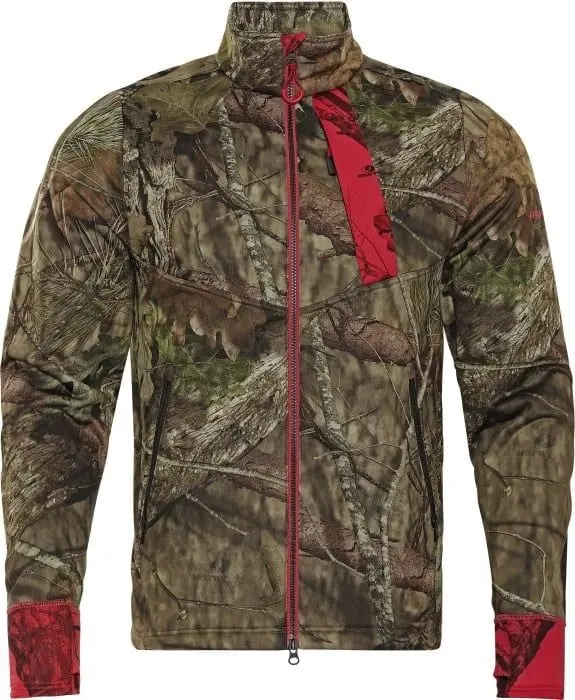 Härkila Härkila Moose Hunter 2.0 Fleece Jacket MossyOak Break-Up Country/MossyOakRed
