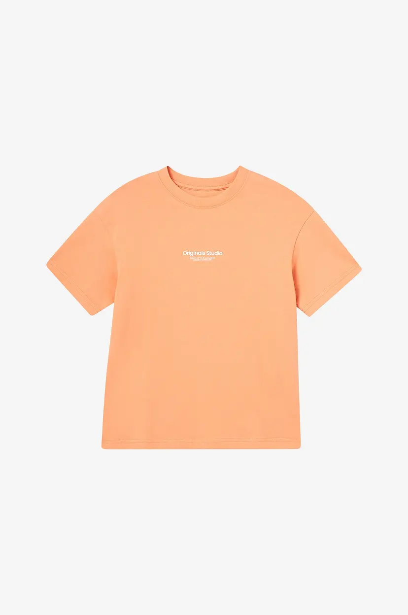 Jack & Jones Junior T-skjorte jorVesterbro Tee SS Crew Neck - Orange