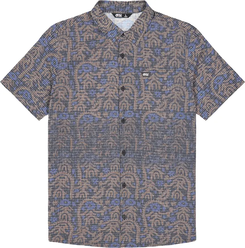 Picture Organic Clothing Picture Organic Clothing Men's Klivox Printed Shirts Ancolie Print
