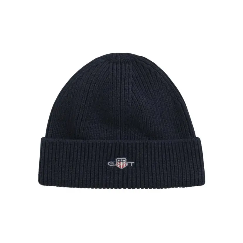 GANT Gant - Lue Small Archive Shield Beanie Evening Blue