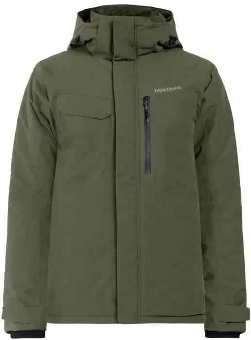 Didriksons Didriksons M's Stefan Jacket Unisex Deep Green