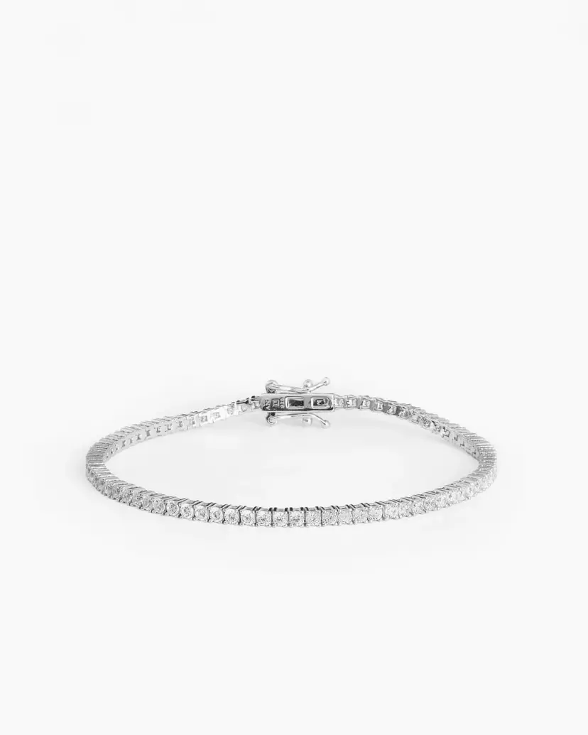 ANI Jewels Tennis Bracelet 2mm Silver