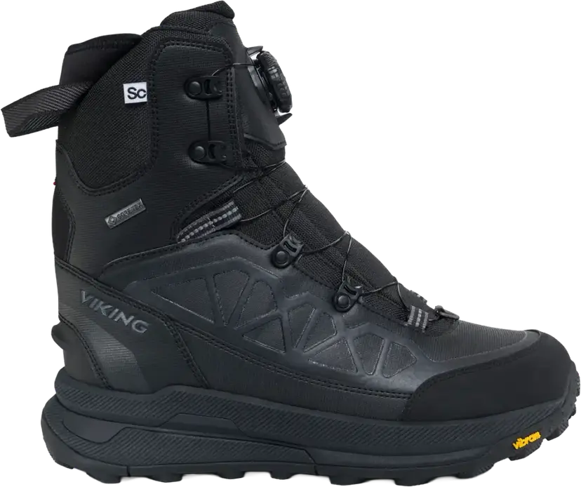 Viking Footwear Viking Footwear Unisex Constrictor Warm Sc GORE-TEX Boa Black