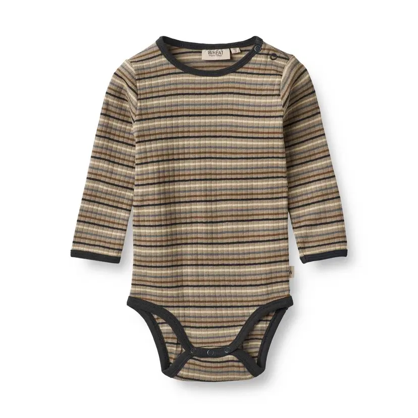 Wheat Wheat Body Berti Multi Stripe (62 / 3 mnd)