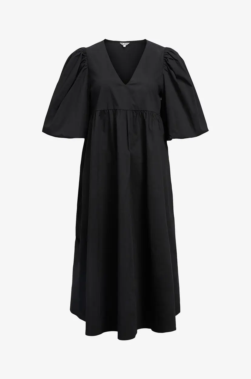Object Collectors Item Kjole objPaige 2/4 Dress 138 Div - Svart