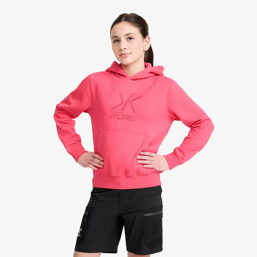 RevolutionRace RVRC Hoodie Teens Fandango Pink/Raspberry Sorbet