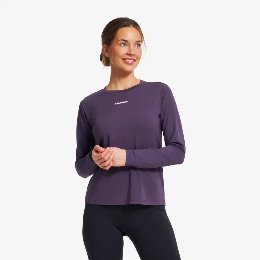 RevolutionRace Direction Active Long-sleeved T-shirt Dame Nightshade