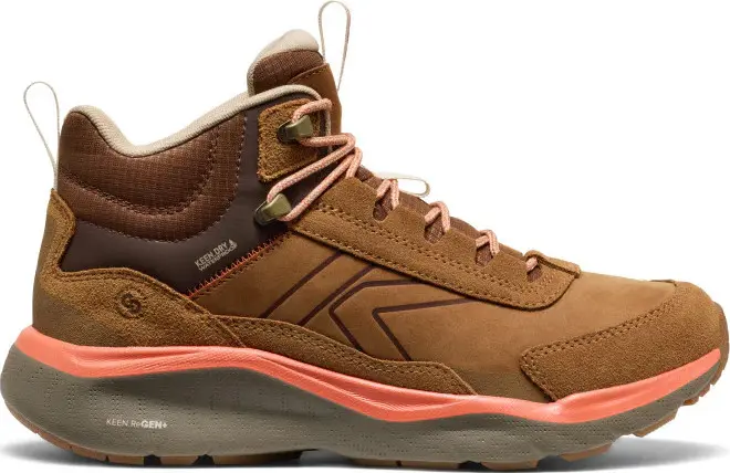 Keen Keen Women's Leiki Leather Mid Wp Chipmunk-bison