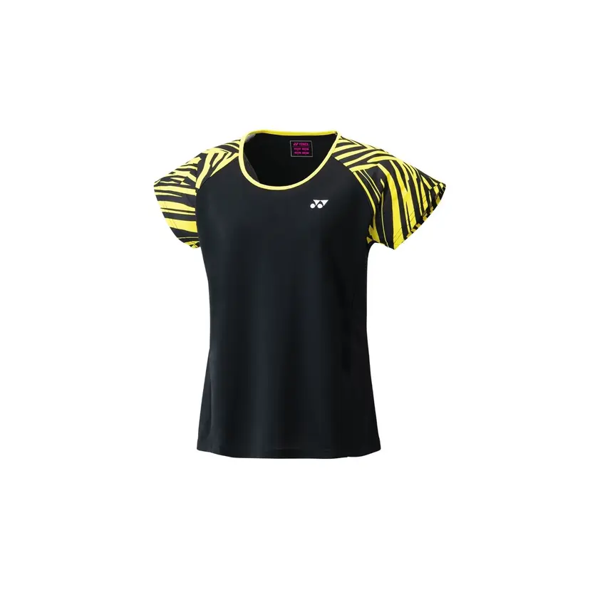 Yonex Yonex Women T-Shirt 16519EX Black/Yellow