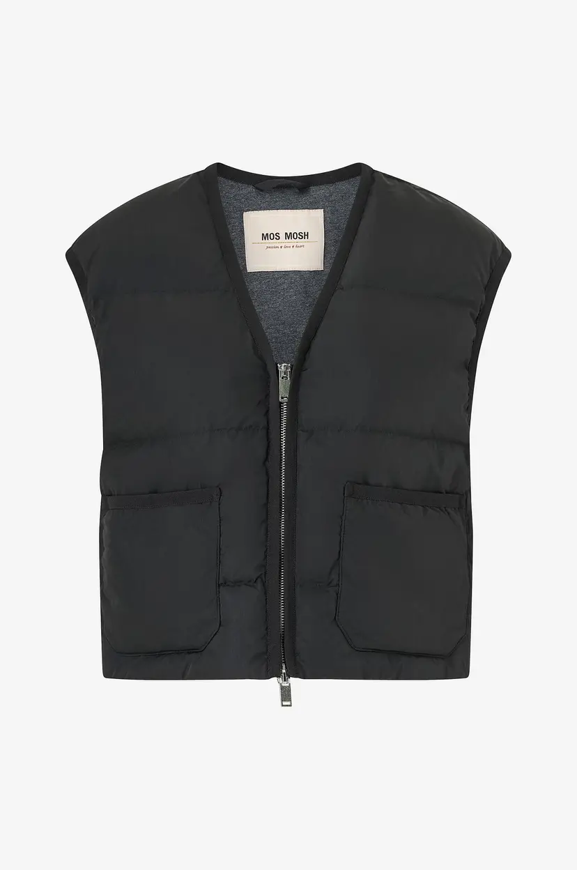 Mos Mosh Vest mmManja Down - Svart